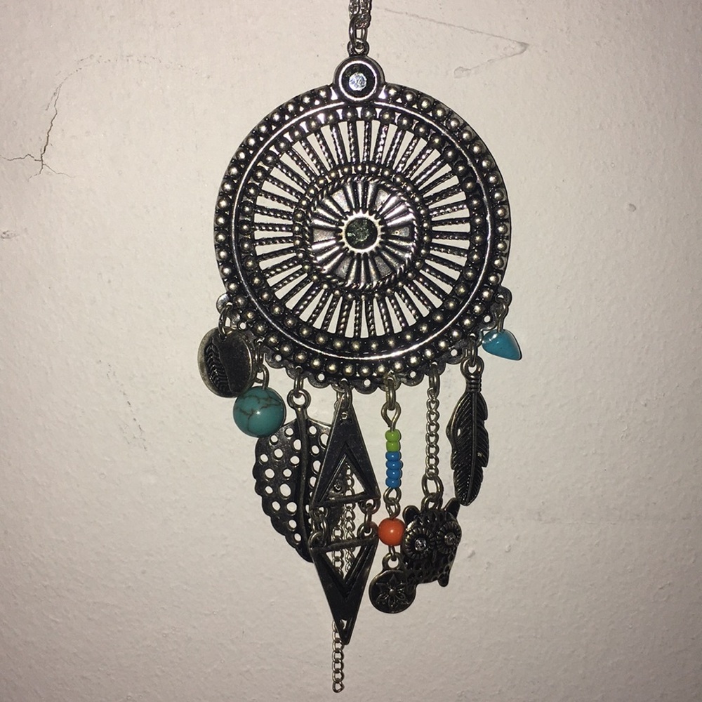 JCP Arizona dream catcher necklace